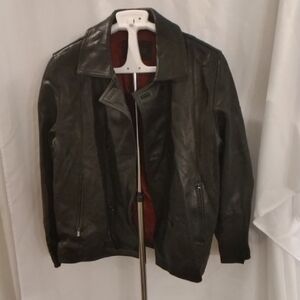 Vintage Express Women's Black Leather Jacket